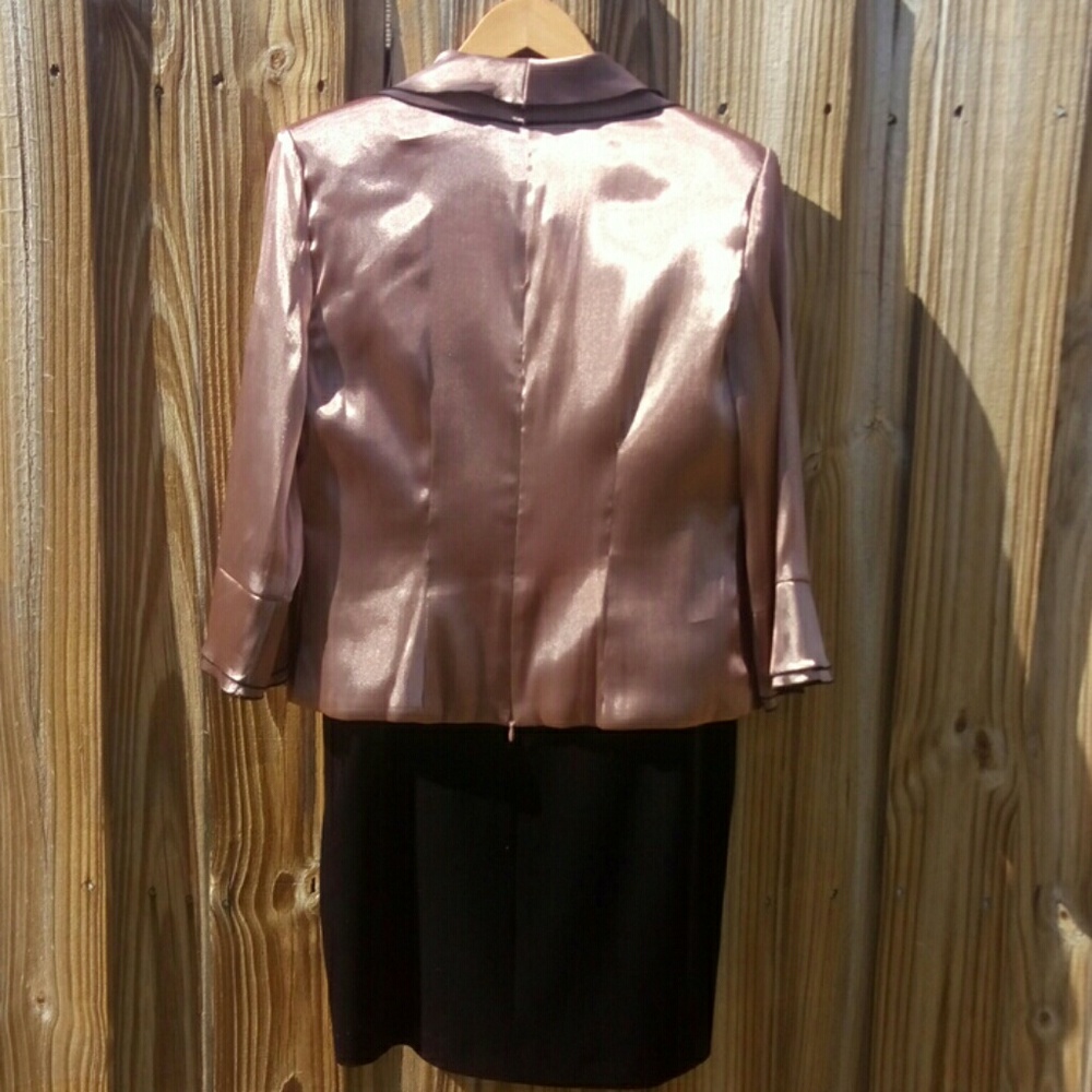 J.R NITES BY CAROLINE/EVENING JACKET/W/JS Skirt - Picture 6 of 8